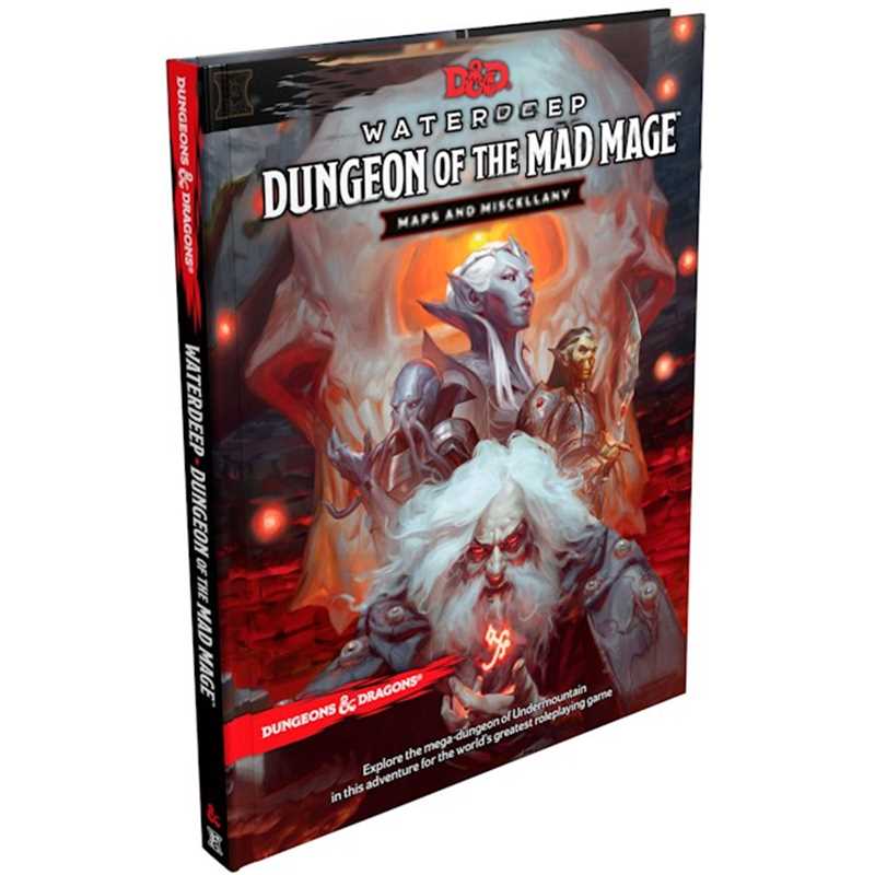 Dungeons & Dragons 5a ed. - Dungeon of the Mad Mage Maps and Miscellany - EN