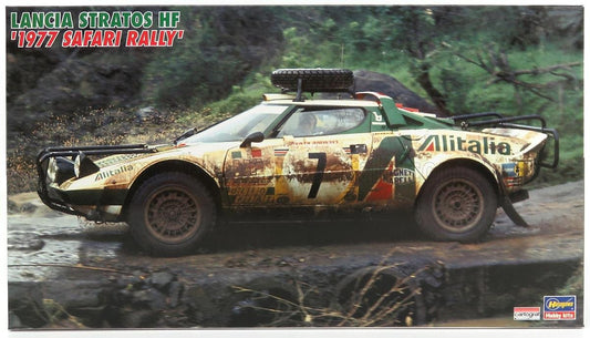 LANCIA | STRATOS HF ALITALIA N 7 3rd RALLY SAFARI 1977 S.MUNARI - P.SODANO | WHITE GREEN RED