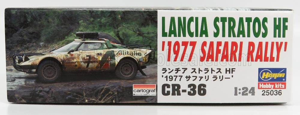 LANCIA | STRATOS HF ALITALIA N 7 3rd RALLY SAFARI 1977 S.MUNARI - P.SODANO | WHITE GREEN RED