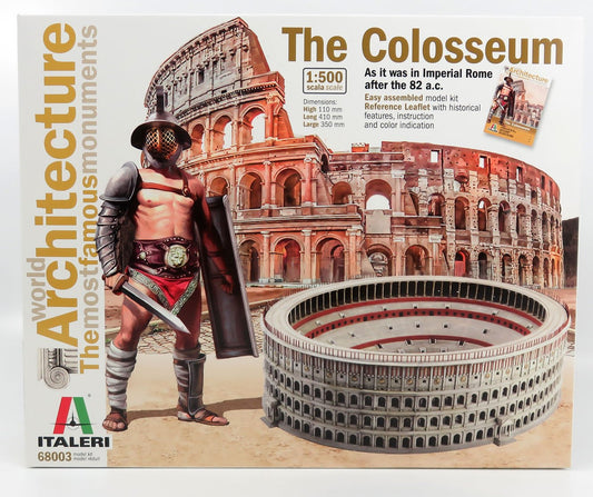 ITALERI | THE COLOSSEUM - Lungh.LENGHT cm 41.0 X Largh.WIDTH cm 31.0 X Alt.HEIGHT cm 11.0 | /