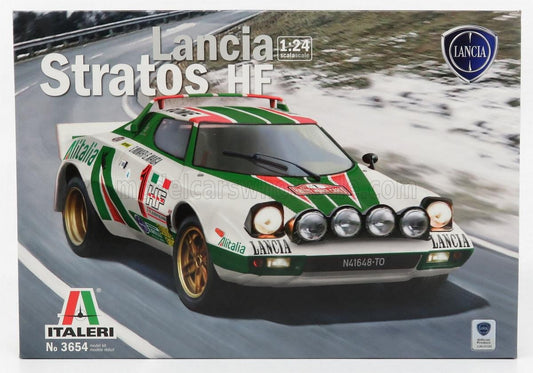 LANCIA | STRATOS HF ALITALIA N 1 WINNER RALLY MONTECARLO 1977 S.MUNARI - S.MAIGA + STRATOS HF STREET VERSION 1974 | /