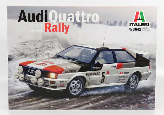 AUDI | QUATRRO TEAM AUDI SPORT N 5 RALLY MONTECARLO 1981 H.MIKKOLA - A.HERTZ | /