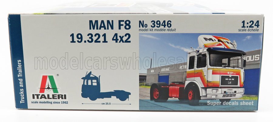 MAN | 19.321 F8 TURBO TRACTOR TRUCK 2-ASSI 1975 | /