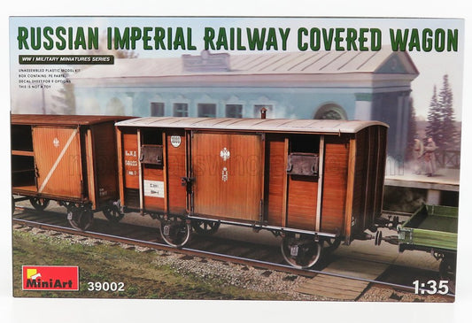 ACCESSORIES | RUSSIAN IMPERIAL RAILWAY COVERED WAGON | /