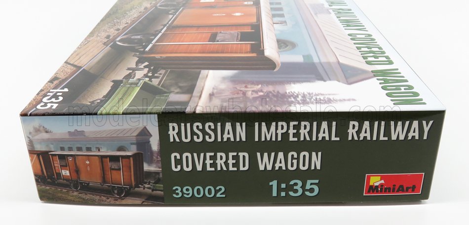 ACCESSORIES | RUSSIAN IMPERIAL RAILWAY COVERED WAGON | /