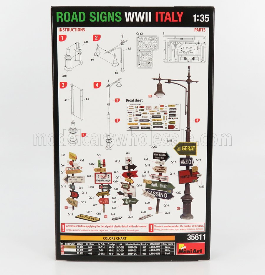 ACCESSORIES | CARTELLI SEGNALETICA STRADALE - ROAD SIGNS WWII ITALY | /