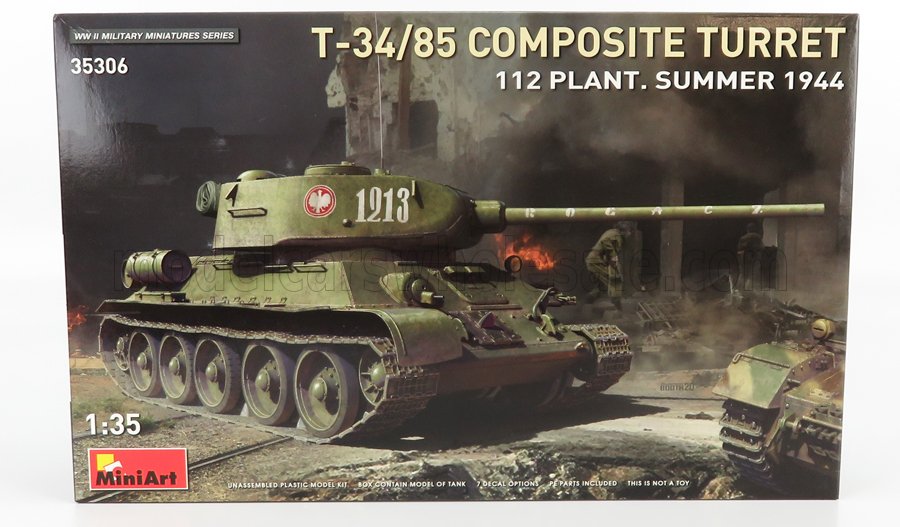 KAMPFPANZER | T-34/85 TANK MILITARY SUMMER 1944 | /