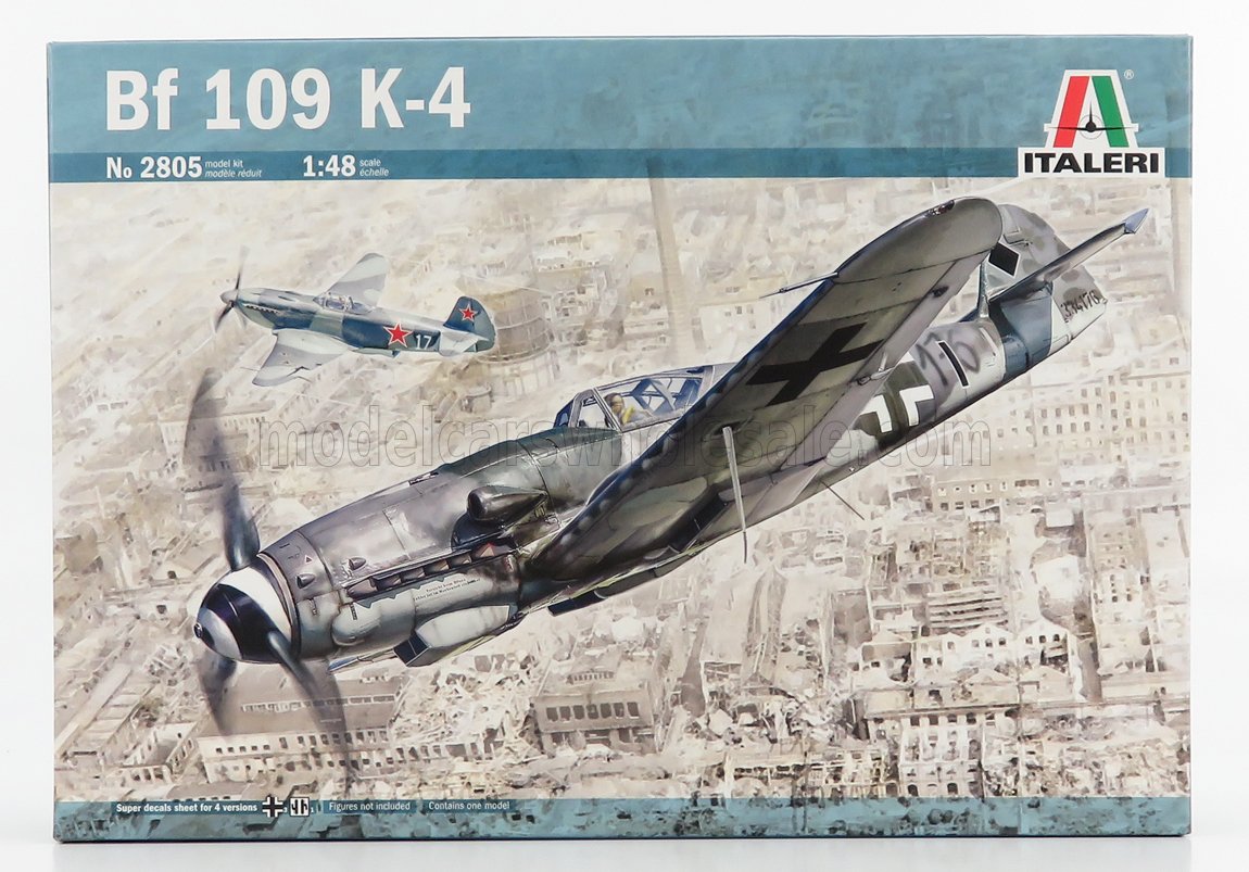 MASSERSCHMITT | BF 109 K-4 CACCIA AIRPLANE 1936 |1/48