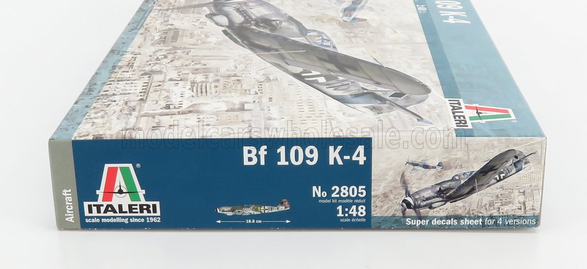 MASSERSCHMITT | BF 109 K-4 CACCIA AIRPLANE 1936 |1/48