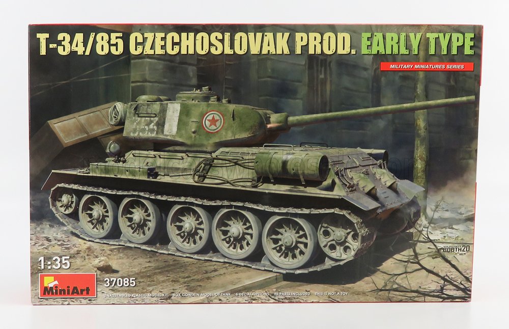 KAMPFPANZER | T-34/85 TANK MILITARY CZECHOSLOVAK 1944 | /