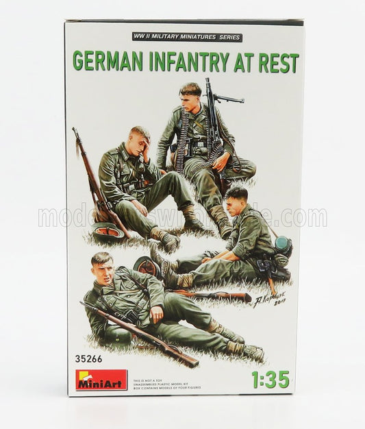 FIGURES | SOLDATI - SOLDIERS MILITARY GERMAN INFANTRY AT REST | /