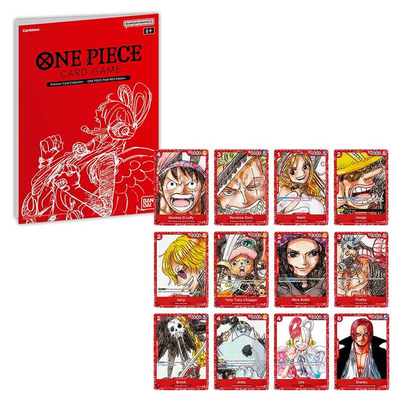 One Piece Card Game Premium Card Collection Film Red Edition