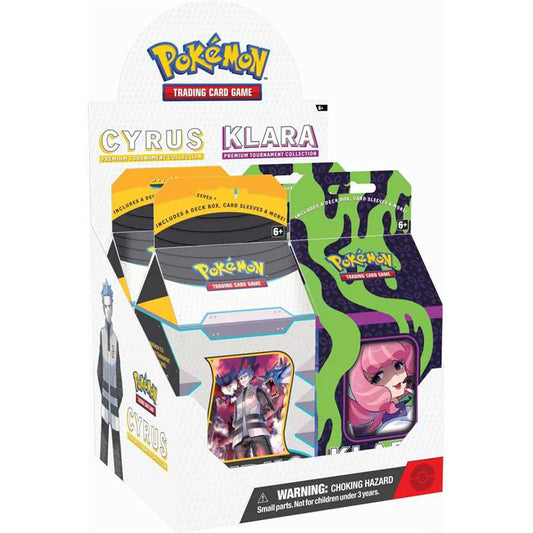 Display 4x Pokemon - Premium Tournament Colelction Cyrus/ Klara - ENG