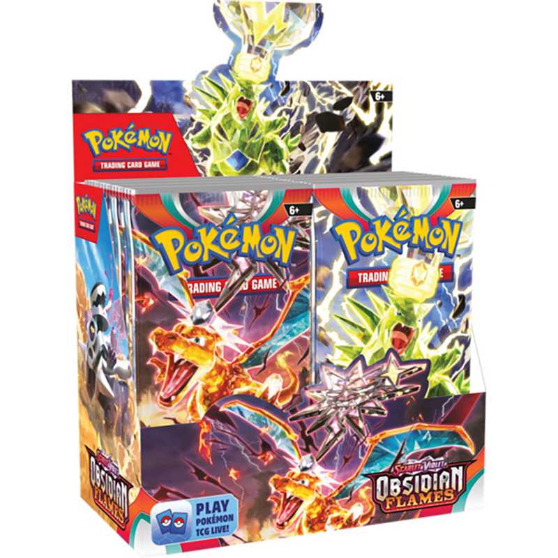 Box Pokemon Scarlet & Violet Obsidian Flames (36 Booster Pack) - ENG