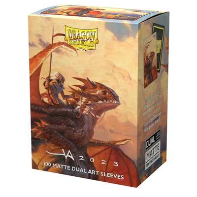 AT-12099 Dragon Shield Matte Dual Art Sleeves - The Adameer (100 Sleeves)