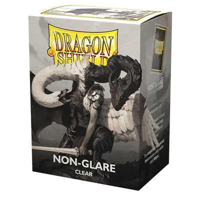 AT-11821 Dragon Shield Matte NonGlare - Clear V2 (100 Sleeves)