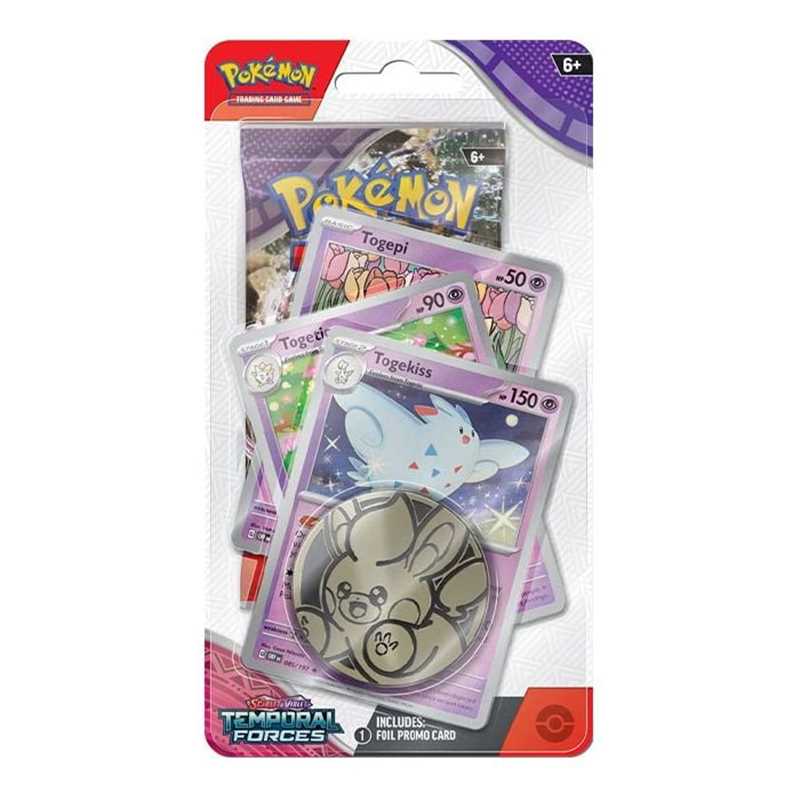 Pokemon Scarlet & Violet Temporal Forces Premium Checklane Blister ENG