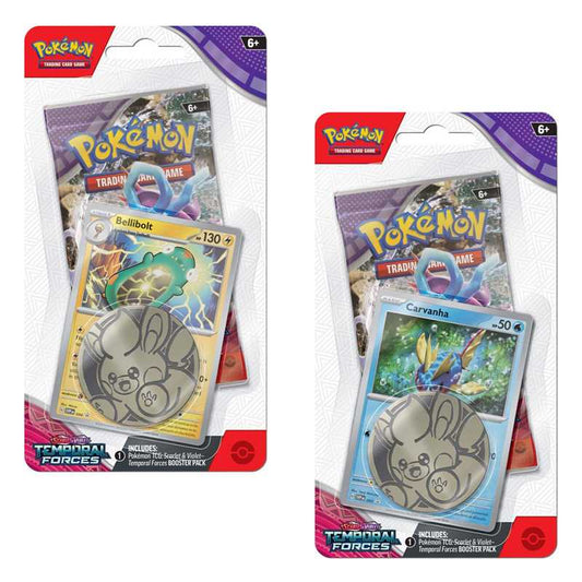 Pokemon Scarlet & Violet Temporal Forces Checklane Blister ENG