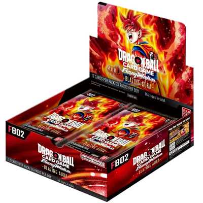 DRAGON BALL SUPER CARD GAME FUSION WORLD 02 BOX FB-02 ENG