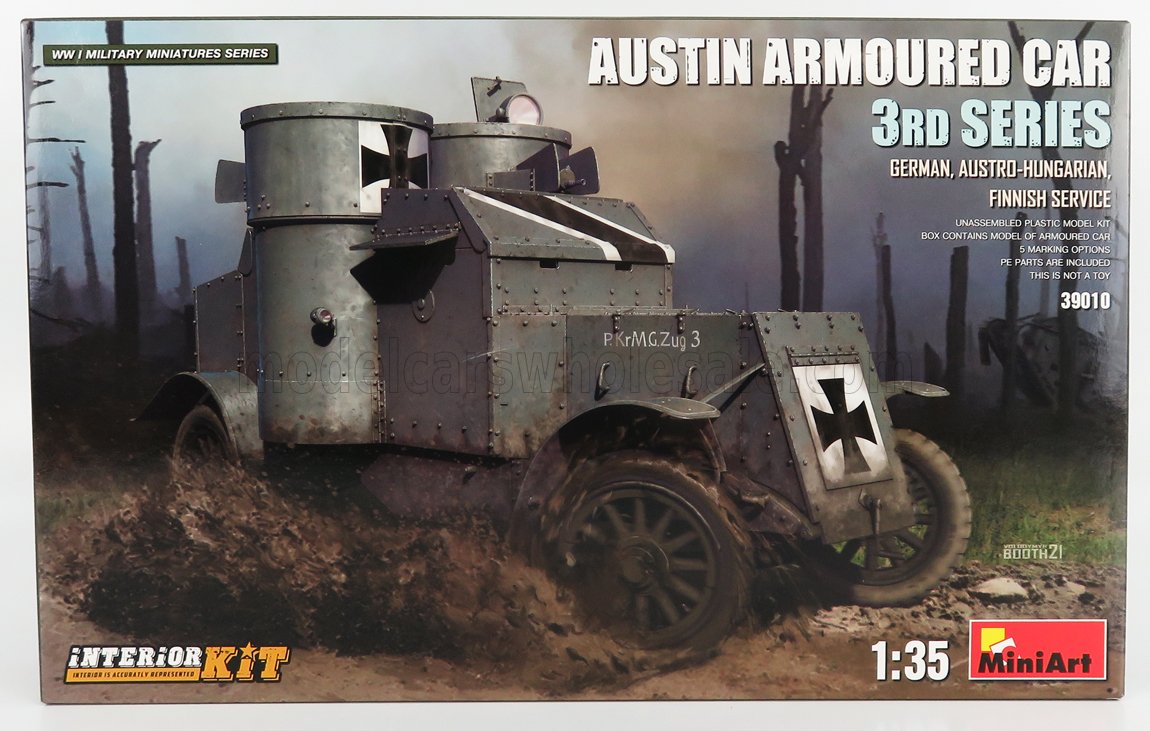 AUSTIN | PATTERN MILITARY TANK GERMAN 1918 | /