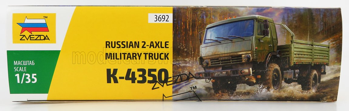 KAMAZ | K-4350 TRUCK 2-ASSI 1982 | 1/35