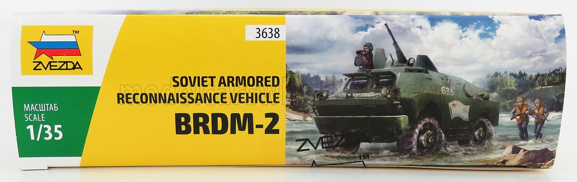 BRDM | TANK SOVIET ARMORED RECONNAISANCE VEHICLE BRDM-2  1999 | 1/35