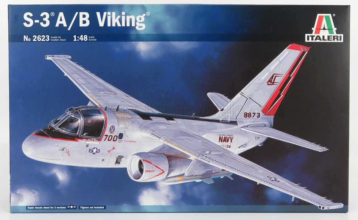 LOCKHEED MARTIN | S-3 A/B VIKING MILITARY AIRPLANE 1972 |1/48