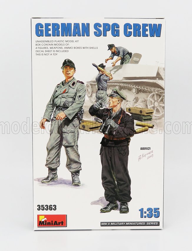 FIGURES | SOLDATI - SOLDIERS GERMAN SPG CREW | /