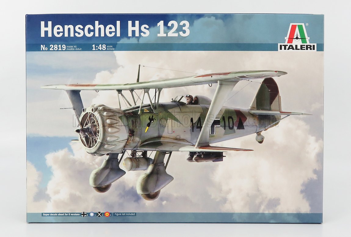 HENSCHEL | HS123 AIRPLANE MILITARY 1936 | /