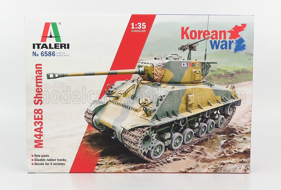 TANK | M4A3E8 SHERMAN MILTARY KOREAN WAR 1945 | 1/35