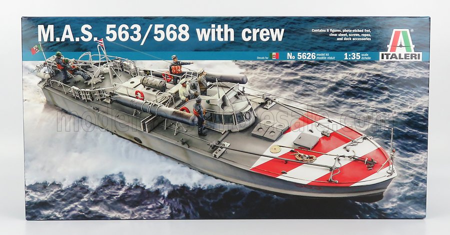 BOAT | MAS M.A.S. 563/568 MILITARY WITH CREW | /