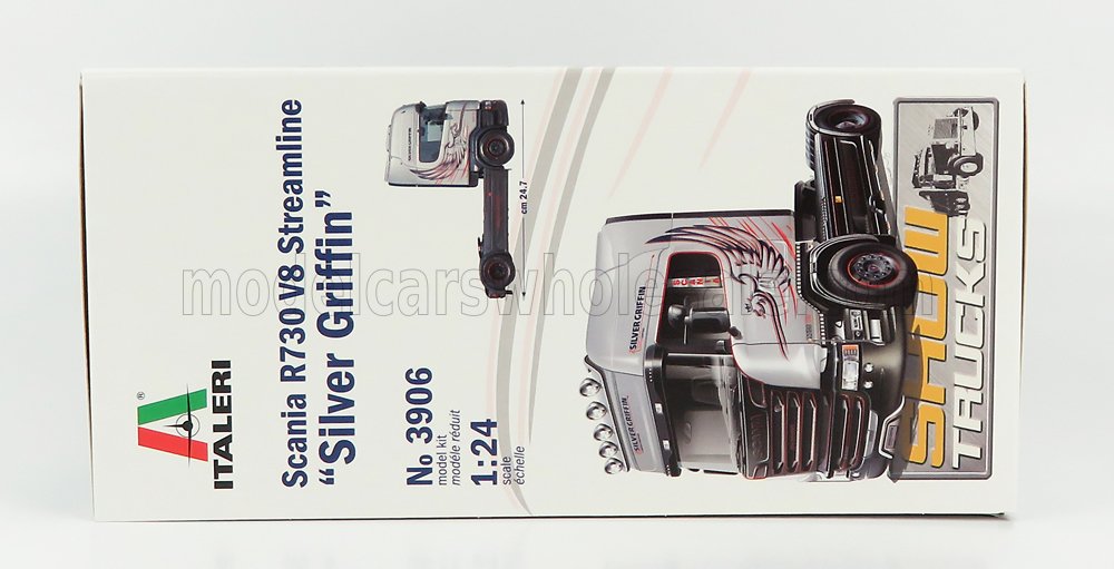 SCANIA | R730 TRACTOR TRUCK V8 STREAMLINE SILVER GRIFFIN 2-ASSI 2011 | /