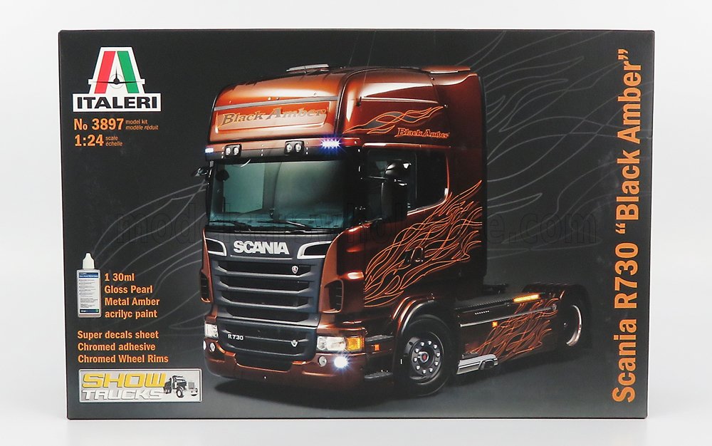 SCANIA | R730 TRACTOR TRUCK BLACK AMBER 2-ASSI 2011 | /