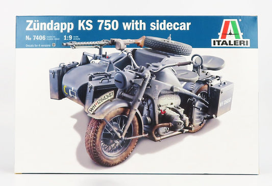 ZUNDAPP | KS750 WITH SIDECAR MILITARY 1941 |1/9