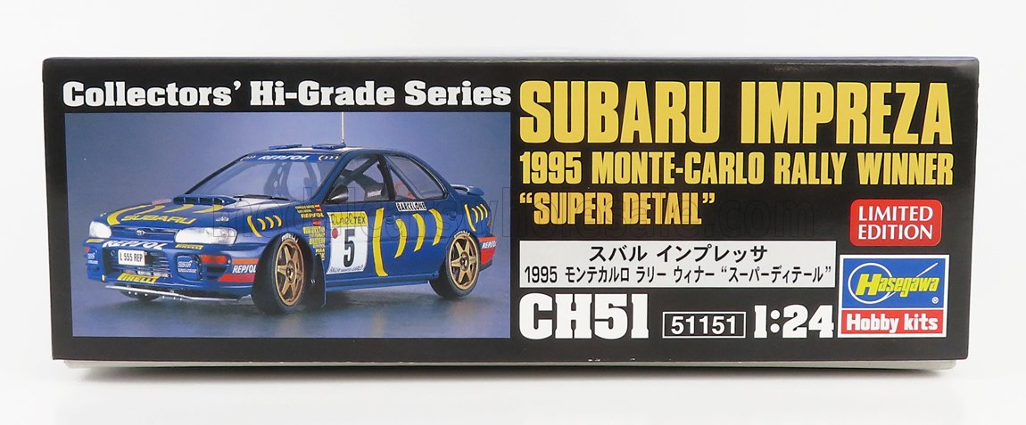 SUBARU | IMPREZA N 5 WINNER RALLY MONTECARLO 1995 C.SAINZ - L.MOYA | /