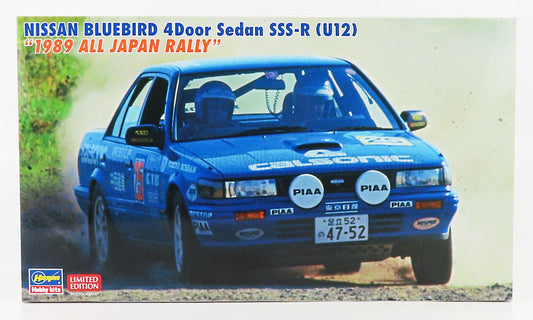 NISSAN | DATSUN BLUEBIRD SEDAN SSS-R (U12) TEAM CALSONIC RALLY JAPAN 1989 - N 25 - N 23 | /