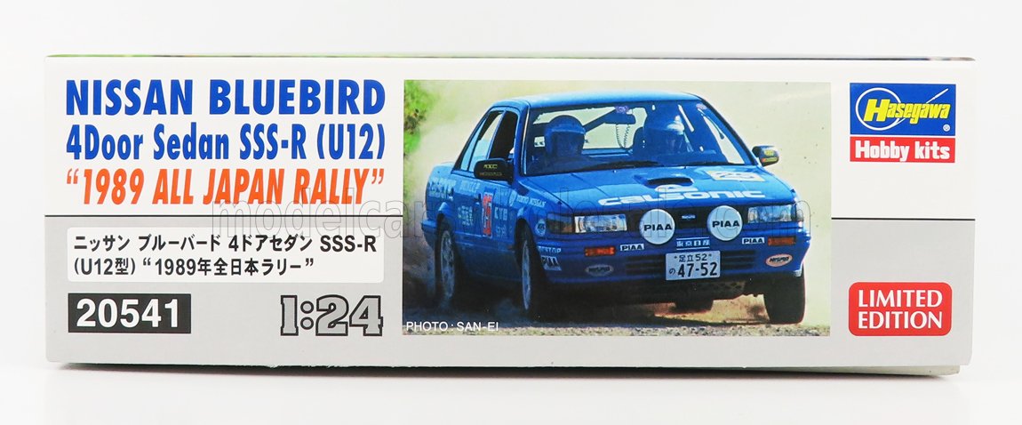 NISSAN | DATSUN BLUEBIRD SEDAN SSS-R (U12) TEAM CALSONIC RALLY JAPAN 1989 - N 25 - N 23 | /