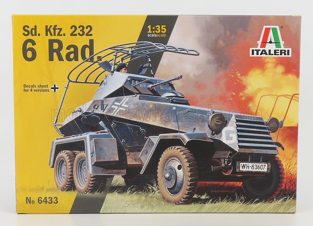 TANK | 6 RAD. TRUCK MILITARY SD. KFZ. 232 1942 |1/35