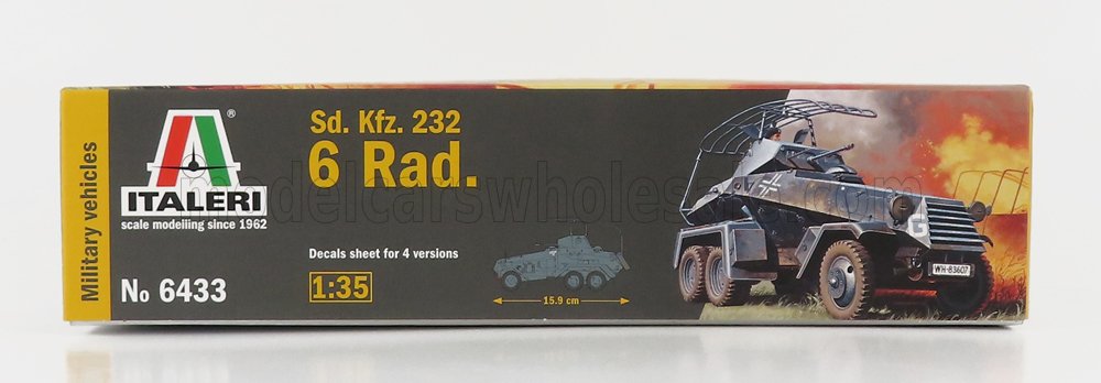 TANK | 6 RAD. TRUCK MILITARY SD. KFZ. 232 1942 |1/35