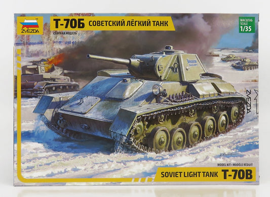 TANK | T-70B SOVIET LIGHT TANK MILITARY 1942 | /