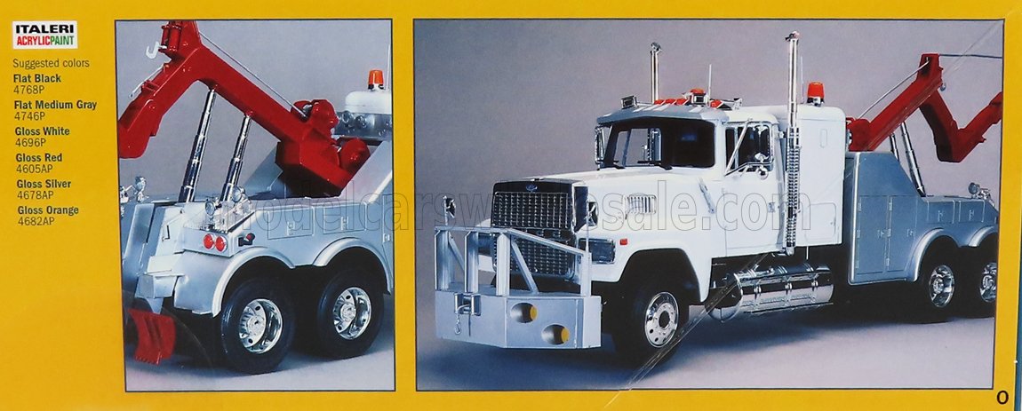 FORD USA | 9000 TRACTOR TRUCK 3-ASSI 1986 CARRO ATTREZZI - WRECKER ROAD SERVICE | 1/24