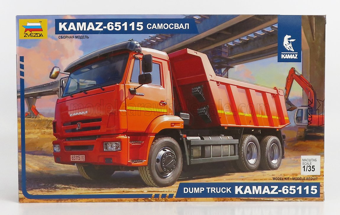 KAMAZ | 65115 TRUCK CASSONE RIBALTABILE 2006 - MOVIMENTO TERRA | /