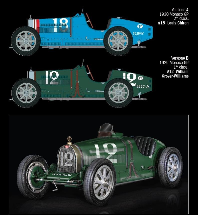 BUGATTI | F1  TYPE 35B MONACO GP 1929 1930 | /