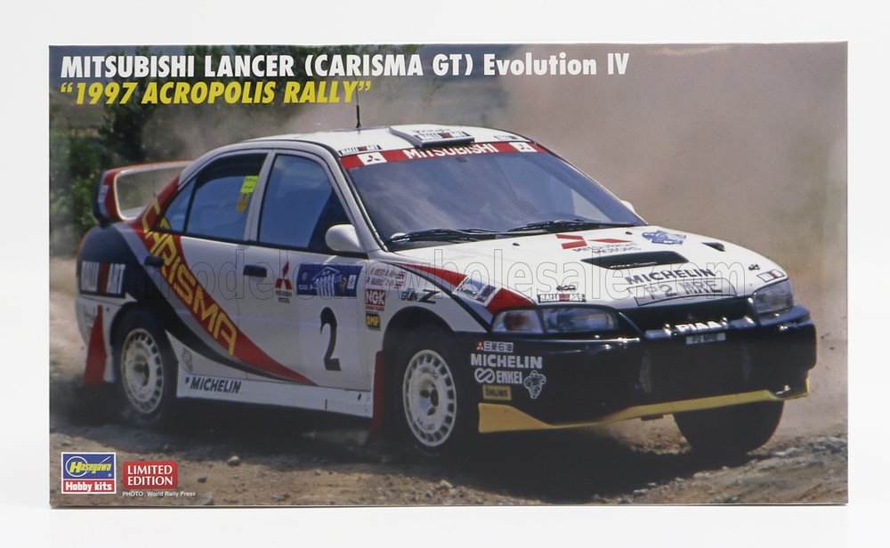 MITSUBISHI | LANCER CARISMA GT EVOLUTION IV N 2 RALLY ACROPOLIS 1997 A.REID - R.BURNS | /