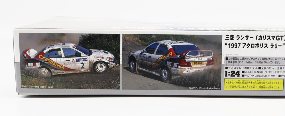 MITSUBISHI | LANCER CARISMA GT EVOLUTION IV N 2 RALLY ACROPOLIS 1997 A.REID - R.BURNS | /