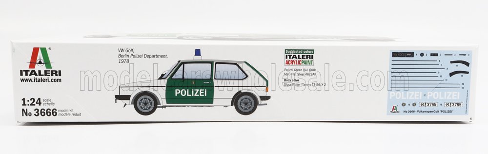 VOLKSWAGEN | GOLF I POLIZEI 1976 | 1/24