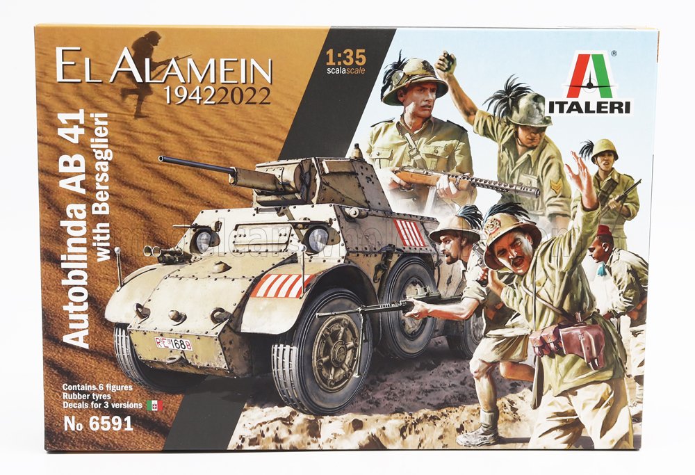 TANK | AUTOBLINDA AB 41 EL ALAMEIN MILITARY 1942 | /