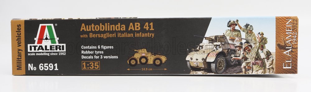 TANK | AUTOBLINDA AB 41 EL ALAMEIN MILITARY 1942 | /