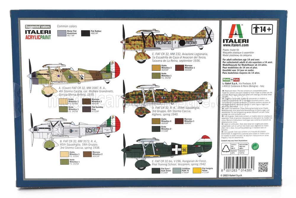 FIAT | CR.32 FRECCIA AERONAUTICA MILITARE 1934 | /