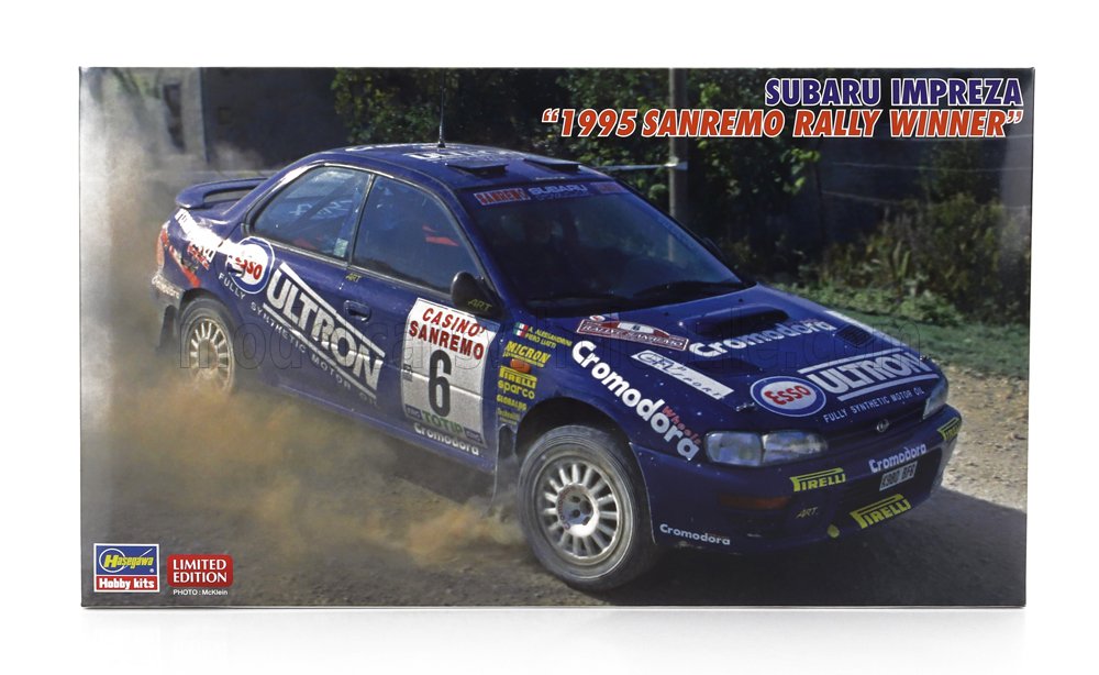 SUBARU | IMPREZA N 6 WINNER RALLY SANREMO 1995 A.ALESSANDRINI - P.LIATTI | /